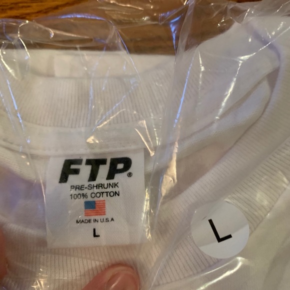 FTP X GloGang Tee white - Picture 4 of 4